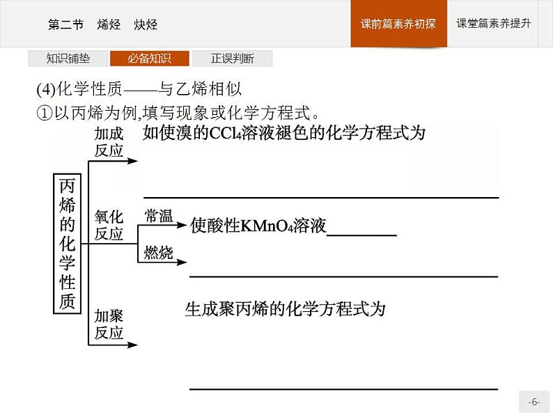 人教版（2019）化学选择性必修3-2.2 烯烃 炔烃 课件（53张ppt）+练习（含解析）06