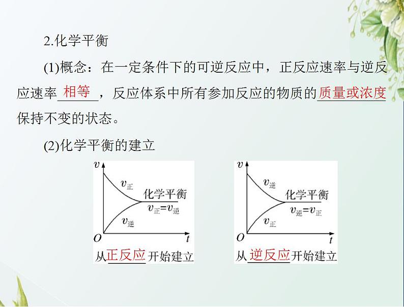 通用版高考化学一轮复习模块1化学基本概念第五单元第2节化学平衡化学平衡常数课件第4页