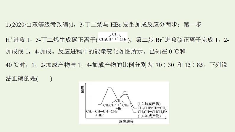 高考化学一轮复习高考专项练十化学反应历程分析专练课件鲁科版第2页