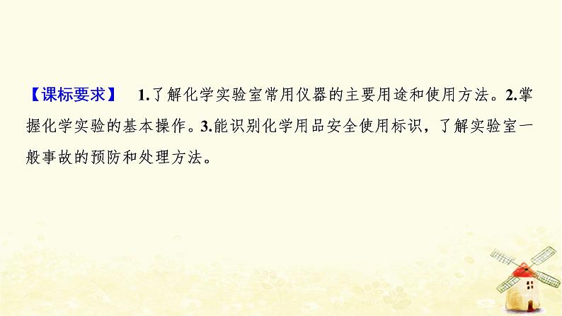 2022届高考化学一轮复习专题10化学实验基础第29讲化学常用仪器和基本操作课件苏教版第2页