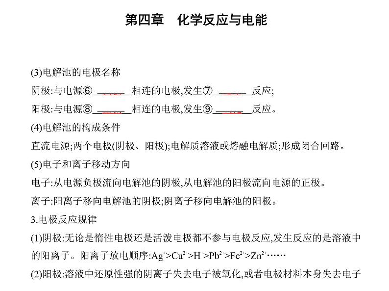 2021-2022学年人教版 (2019) 选择性必修1 第四章 第二节　电解池课件PPT05