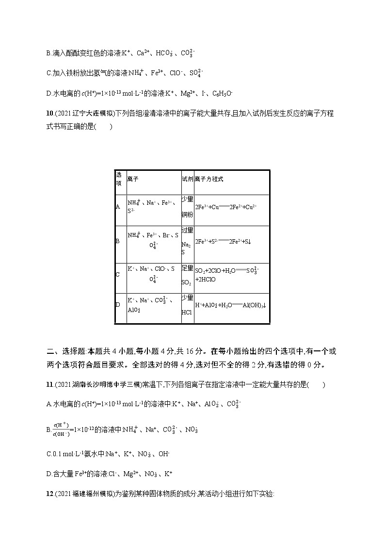 专题三　离子反应课件PPT03