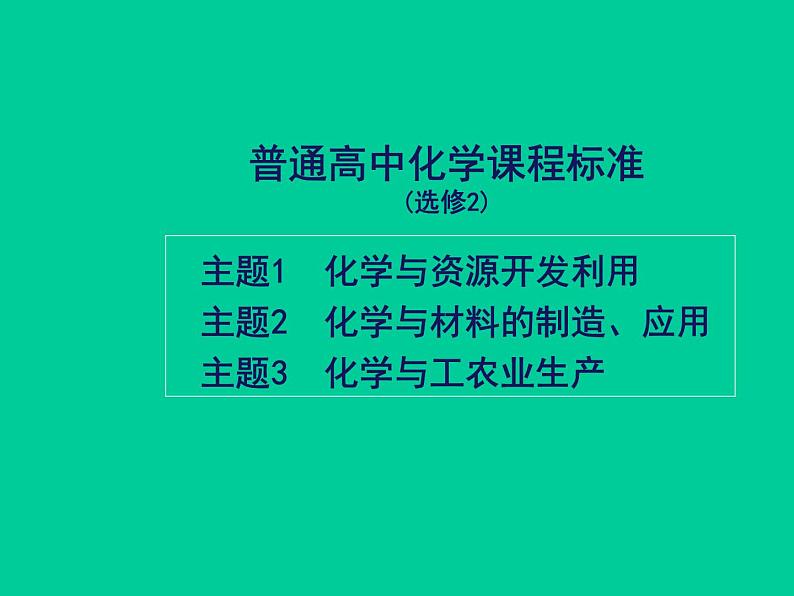 新人教版走进化学工业-归纳与整理-课件2-人教版选修2课件第6页