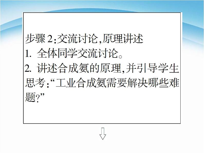 新人教版高中化学选修二课题2-人工固氮技术-—合成氨课件08