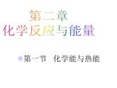 高一化學(xué)必修二化學(xué)：2.1《化學(xué)能與熱能》課件(新人教版)課件