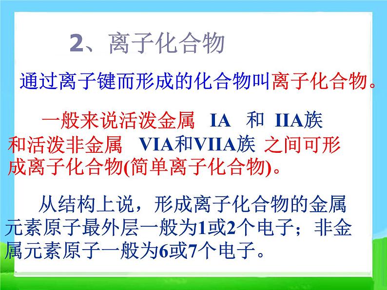 高中化学必修21.3《化学键》课件PPT(人教版必修2)(1)课件08