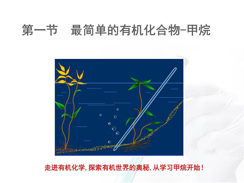 新人教版高中化学必修二3.1.1最简单的有机化合物---甲烷 (2)课件第6页