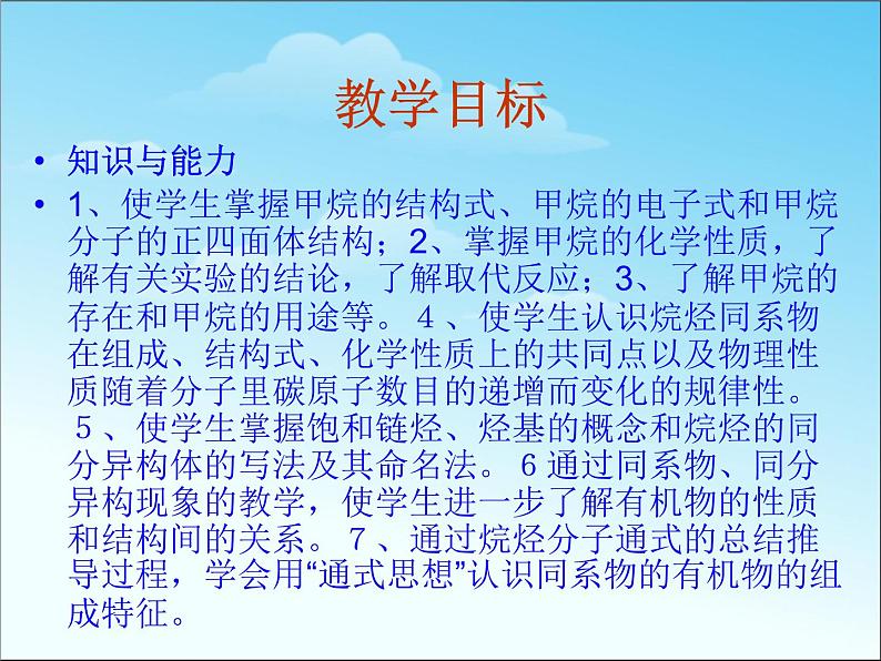 新人教版高中化学必修二3.1.1《最简单的有机化合物--甲烷》课件课件02