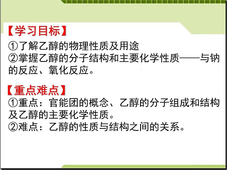 新人教版高中化学必修二3.3.1生活中两种常见的有机物课件第3页