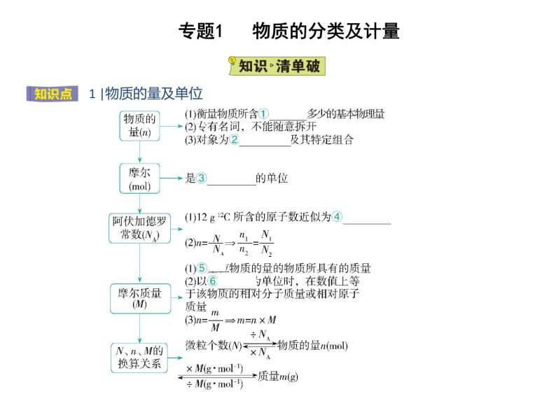 苏教版 (2019)必修 第一册专题1 物质的分类及计量 第二单元 物质的化学计量课件PPT02