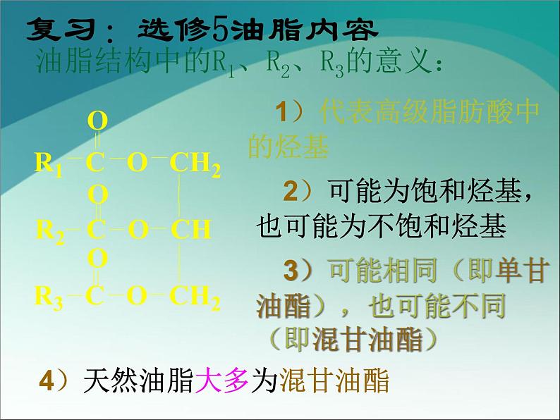 新人教版高中化学选修2选修2--第四单元表面活性剂精细化学品课件04