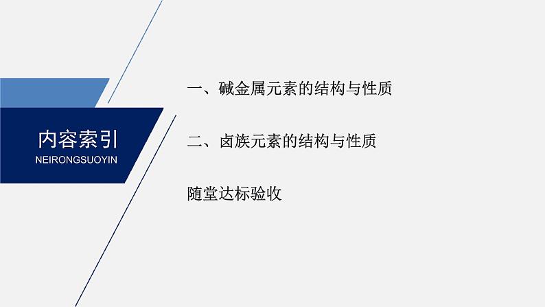 2020-2021学年高中化学新人教版必修第一册 第4章第1节第3课时原子结构与元素的性质课件（42张）第3页