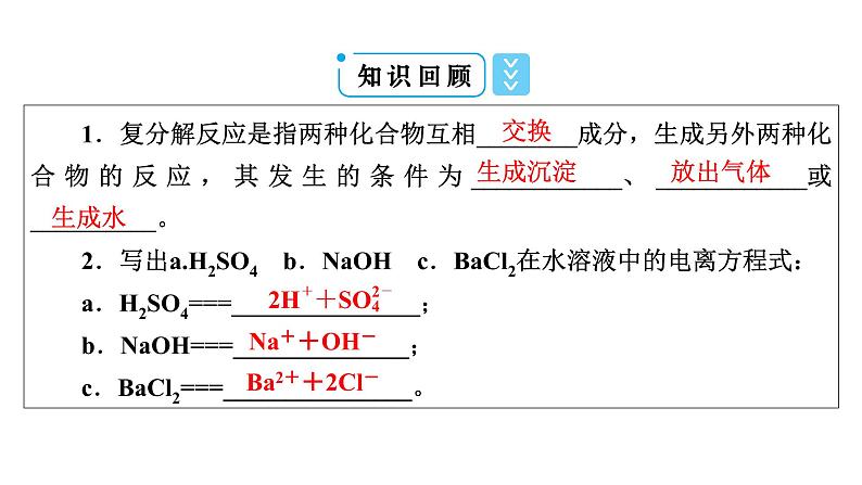 2021-2022学年高中化学新人教版必修第一册 第1章第2节 离子反应（第2课时）  课件（56张）08