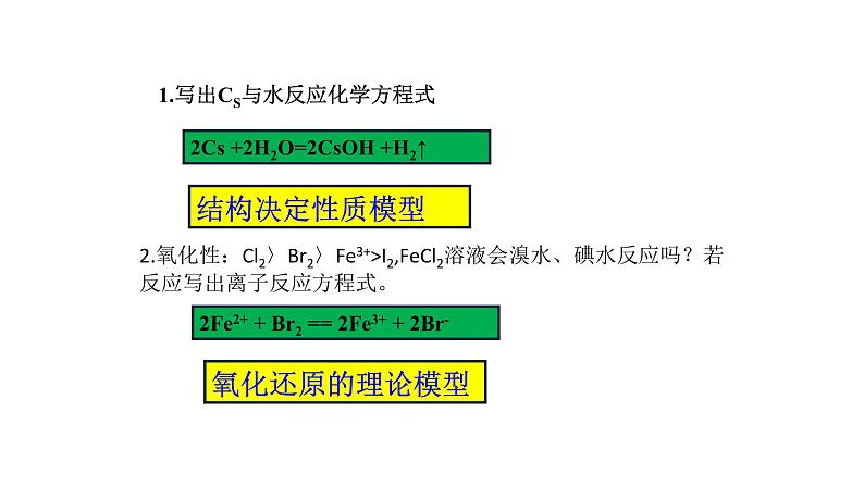 2020-2021学年高中化学新人教版必修第一册 第4章实验活动3   同周期、同主族元素性质的递变课件（18张）第3页