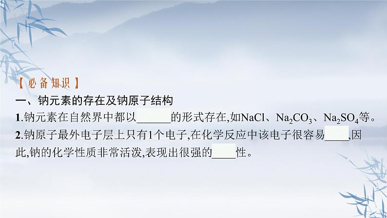 2021-2022学年高中化学新人教版必修第一册 第2章第1节第1课时活泼的金属单质——钠 课件（37张）第6页