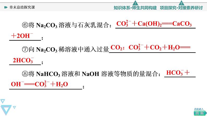 2021-2022学年高中化学新人教版必修第一册 第2章海水中的重要元素——钠和氯复习 课件（20张）第5页