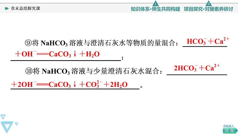 2021-2022学年高中化学新人教版必修第一册 第2章海水中的重要元素——钠和氯复习 课件（20张）第6页