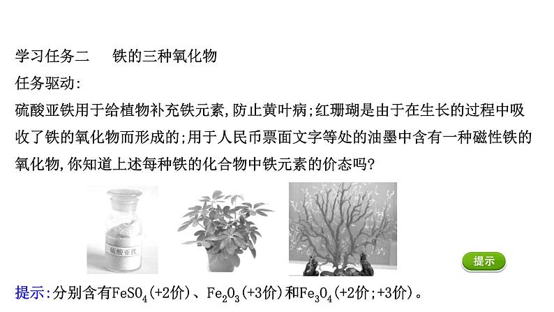 2020-2021学年高中化学新人教版必修第一册 第3章第1节铁及其化合物第1课时课件（60张）第8页