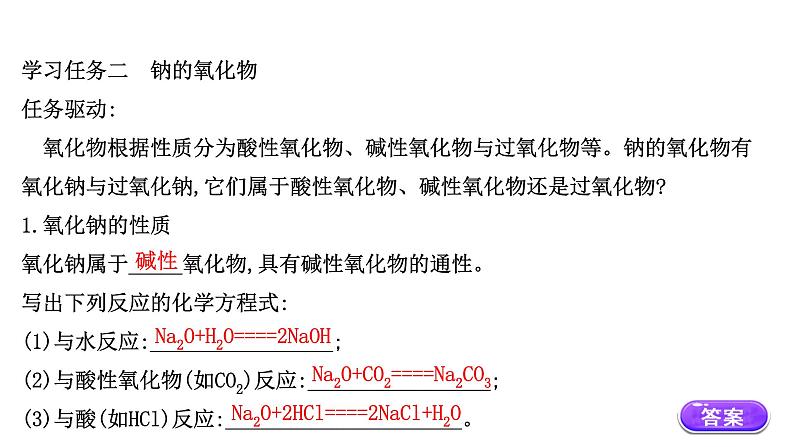 2020-2021学年高中化学新人教版必修第一册 第2章第1节钠及其化合物第1课时课件（55张）第7页