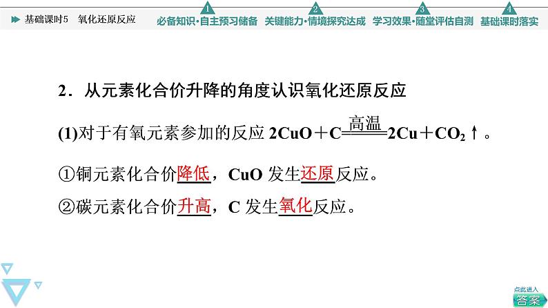 2021-2022学年高中化学新人教版必修第一册 第1章 第3节氧化还原反应第1课时 课件（58张）第6页