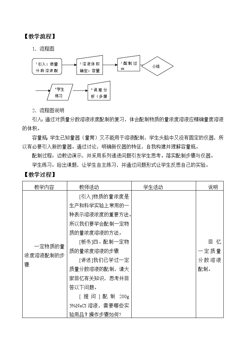 2021-2022学年高中化学新人教版必修第一册 第二章 第3节物质的量第3课时教案（2）02