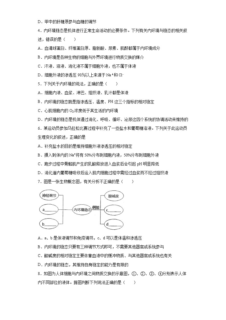 安徽省滁州市定远县2021-2022学年高二上学期第一次月考生物试题（word版含答案）第2页