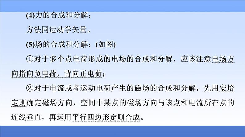 2021高考物理统考版二轮复习课件：知识回顾篇+知识2　矢量运算与运动分类+第4页