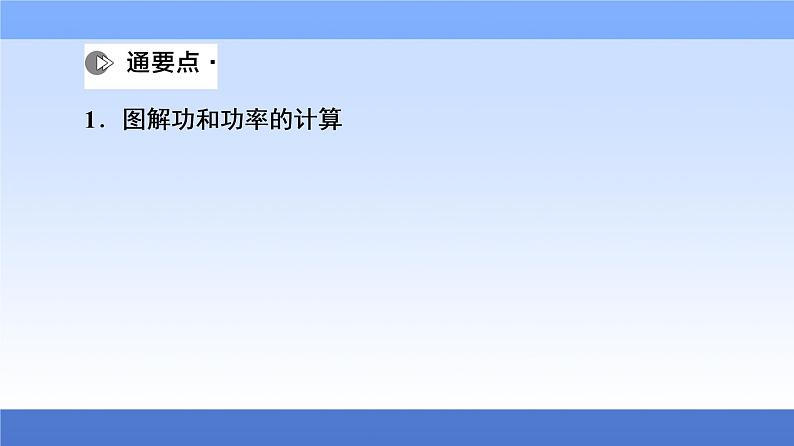 2021高考物理统考版二轮复习课件：专题复习篇+专题2+第1讲+功、功率　动能定理+第6页