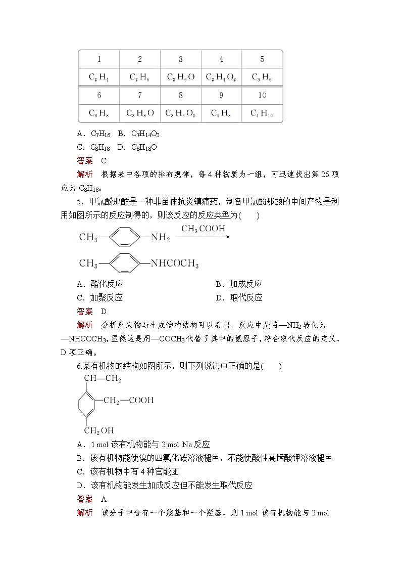 第七章《本单元综合与测试》章末练习含解析教案02