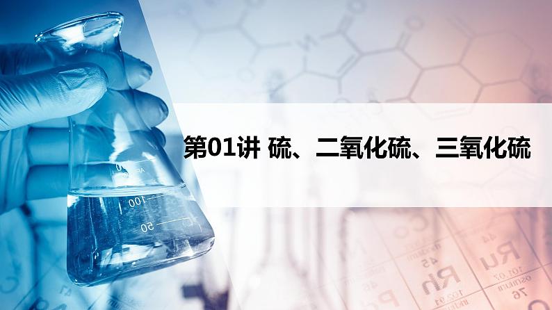 第01讲 硫、二氧化硫、三氧化硫（PPT课件）-【精准提分】2020-2021学年高一化学必修第二册同步培优（新教材人教版）第1页