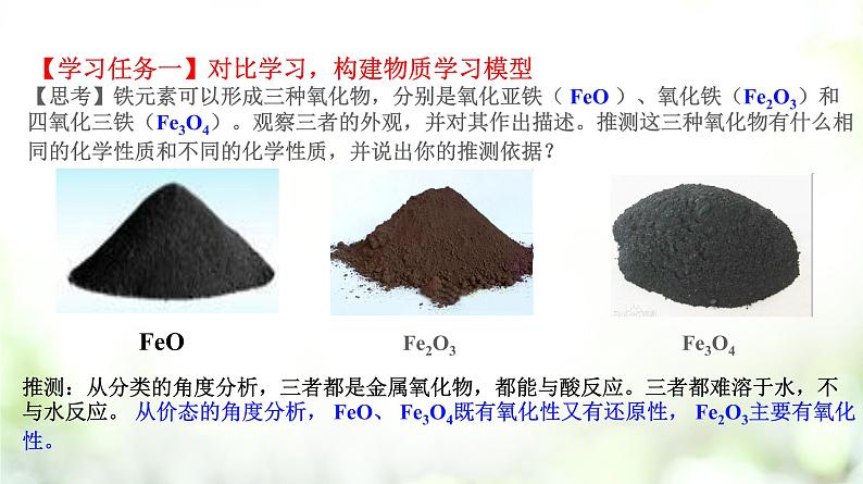 专题3.1.2 铁的氧化物和氢氧化物第2页