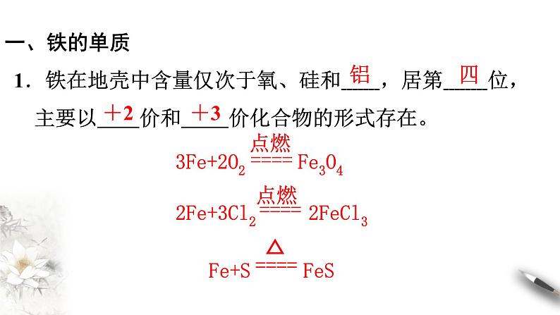 【新教材精创】第三章 复习课件（2）-人教版高中化学必修第一册(共30张PPT)02