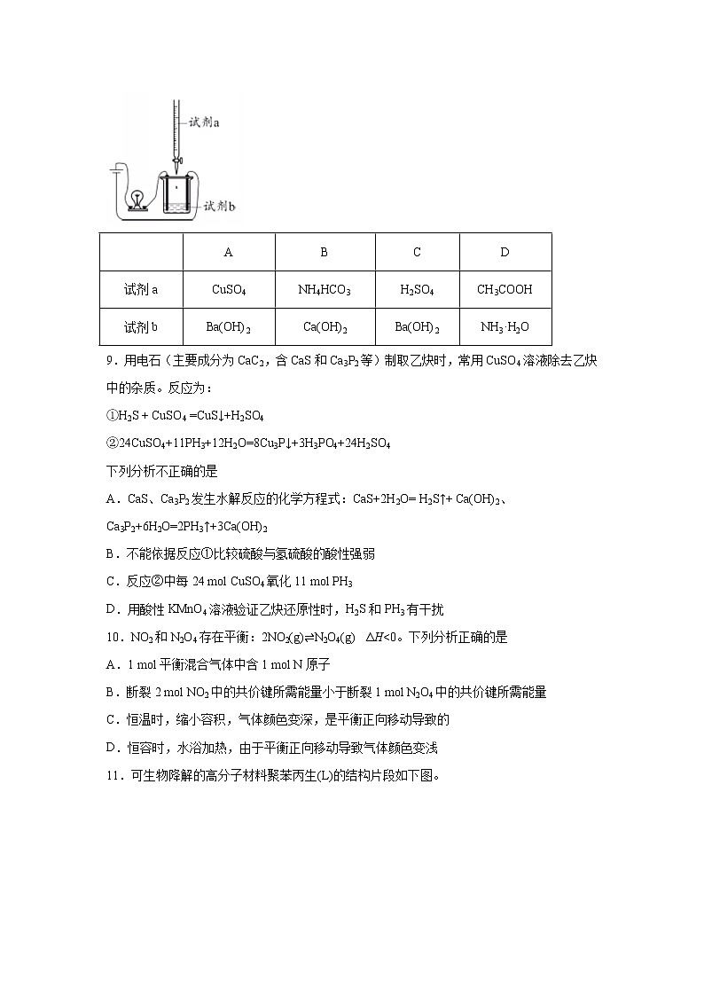 2021年普通高中学业水平等级性考试 北京卷·化学第3页