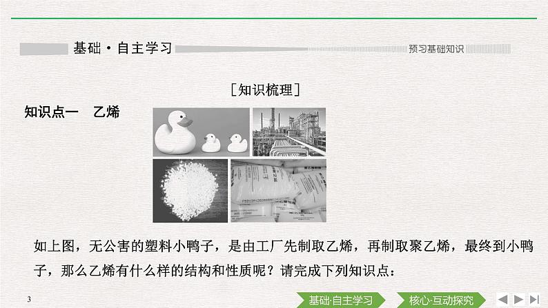 第七章  第二节　乙烯与有机高分子材料（导学案+课件）03