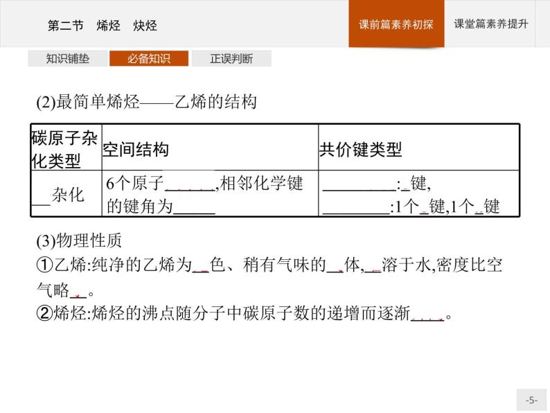 2.2 烯烃 炔烃 课件（53张ppt）+练习（含解析）05