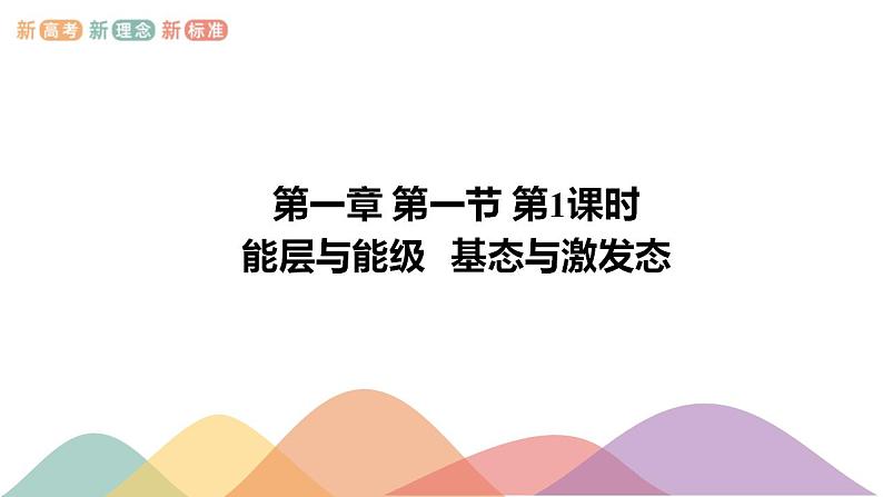 1.1.1 能层与能级 基态与激发态 原子光谱-课件-2020-2021学年下学期高二化学同步课堂(新教材人教版选择性必修2)（共17张PPT）01