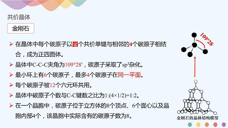 3.2.2 共价晶体-课件-2020-2021学年下学期高二化学同步精品课堂(新教材人教版选择性必修2)(共21张PPT)05