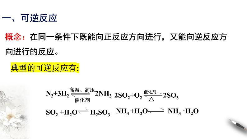 【新教材精创】6.2.2 化学反应的限度和化学反应条件的控制 课件（2）-人教版高中化学必修第二册(共21张PPT)第4页