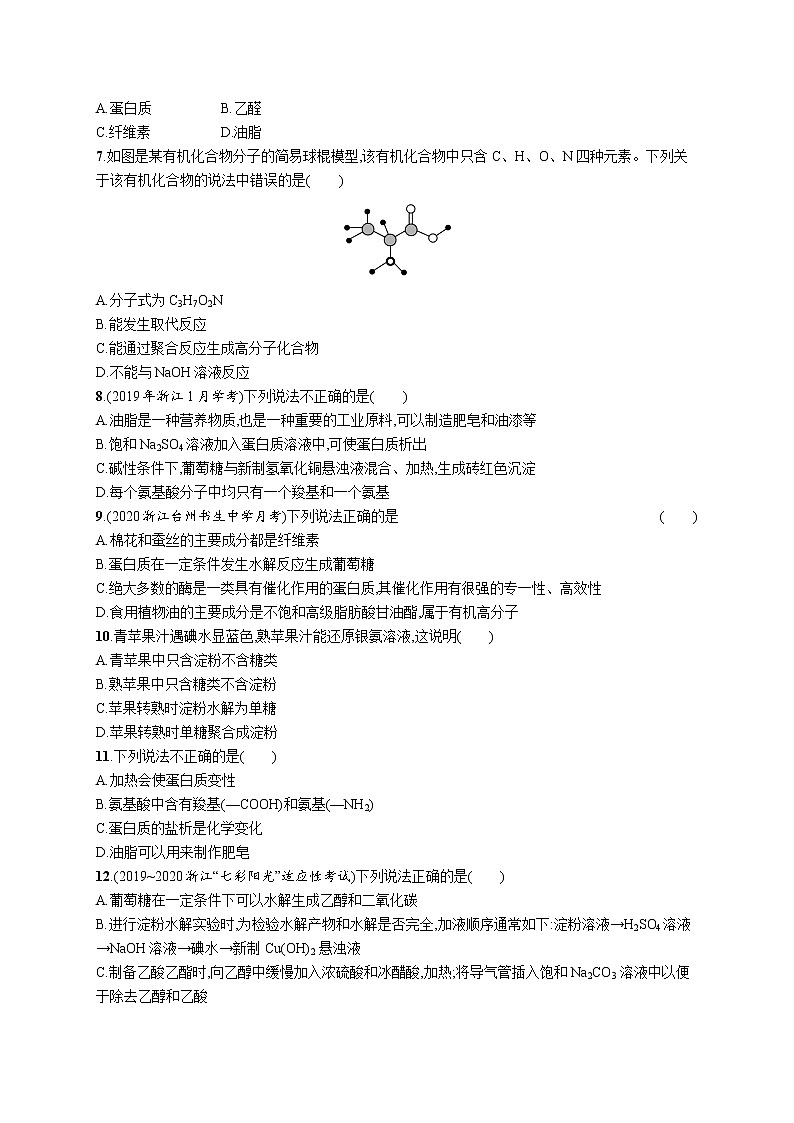 优化集训15　烃的衍生物练习题第2页