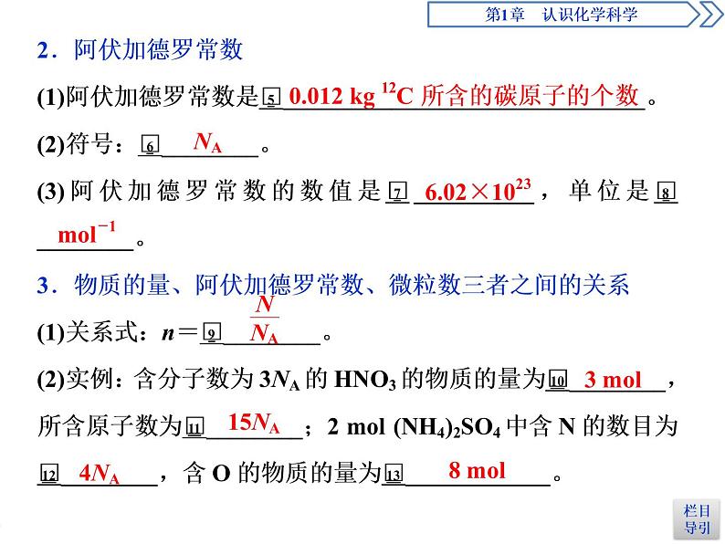 1-3.1 物质的量及其单位——摩尔　摩尔质量课件PPT04