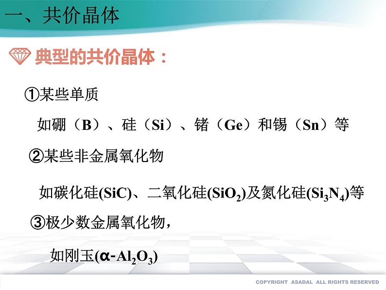 3.2.2 共价晶体课件PPT第3页