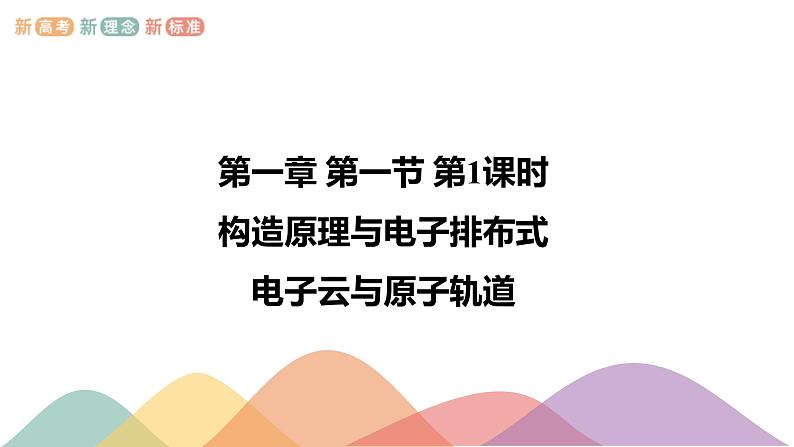 1.1.2 构造原理与电子排布式 电子云与原子轨道-课件-2020-2021学年下学期高二化学同步精品课堂(新教材人教版选择性必修2)(共31张PPT)01