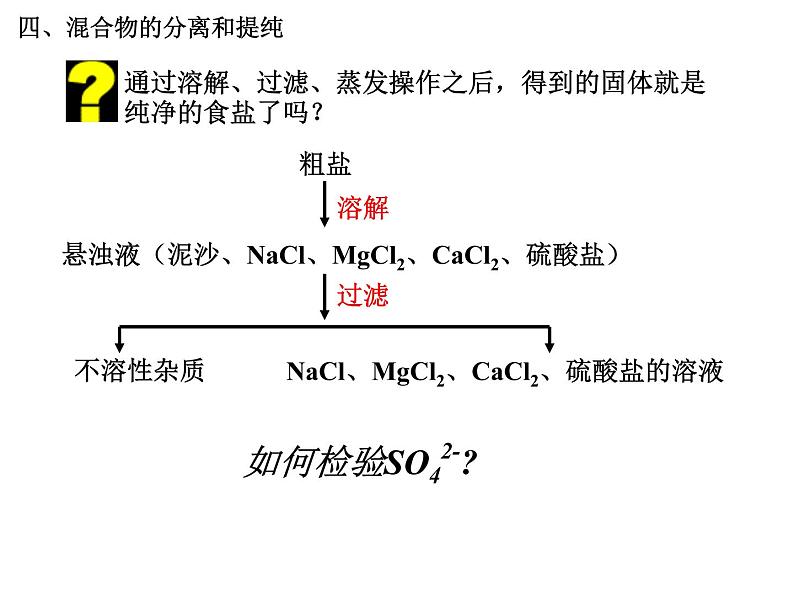 人教版(新课标)高中化学必修1课件：1.1化学实验基本方法（第2课时）第7页