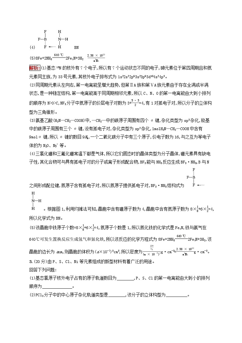 2022届高考化学一轮复习规范练37晶体结构与性质含解析新人教版202104211206第3页