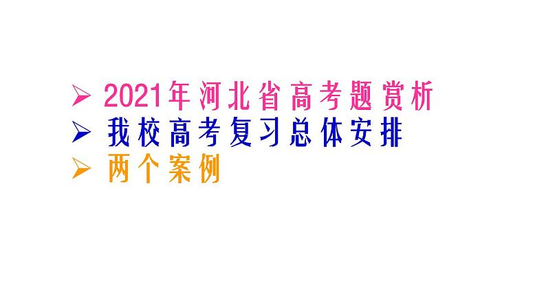 2022届高考备考 化学二轮复习 复习策略 课件02