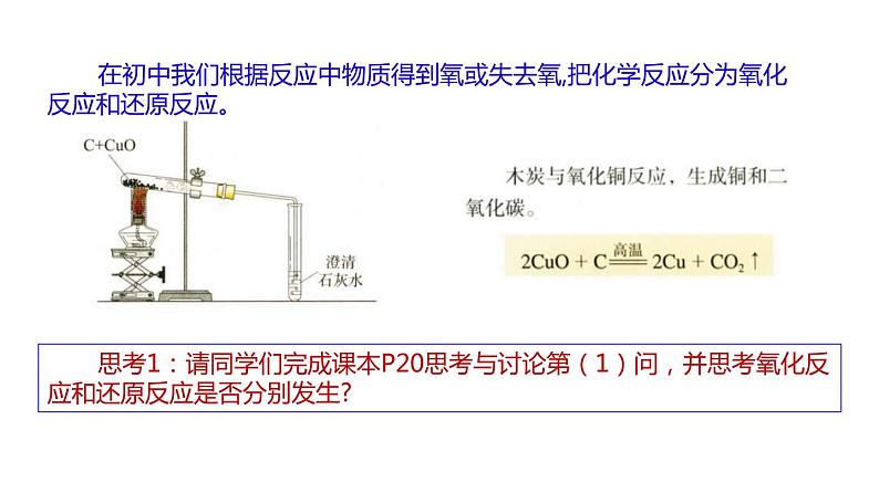 第一章第3节 氧化还原反应第1课时  课件—2021-2022学年人教版（2019版）高一化学必修（第一册）03