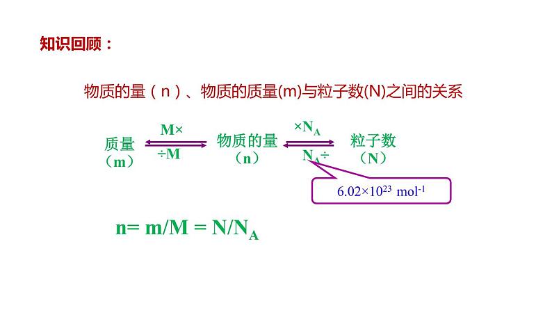 第二章第3节物质的量第2课时 课件—2021-2022学年人教版（2019版）高一化学必修（第一册）第2页