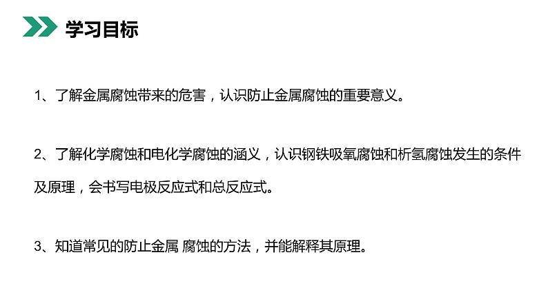 《金属的电化学腐蚀与防护》人教版高二化学选修4PPT课件第2页