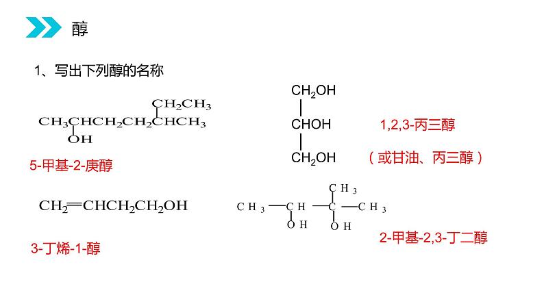 《醇》人教版高二化学选修五PPT课件（第3.1.1课时）第6页