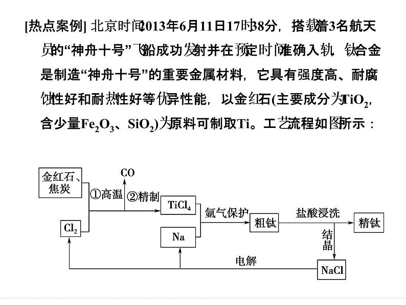 高考化学（重庆）二轮复习课件：第一部分 高考命题“双热点”第8页